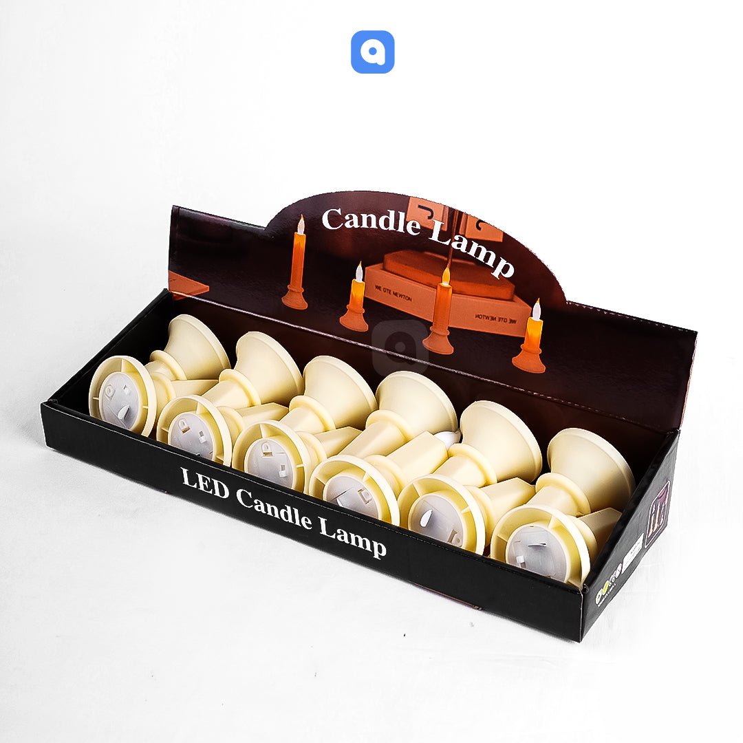 LED Candle Lamps – 12 Pcs Flameless Candle Lights for Home & Events - aliakbardecoration