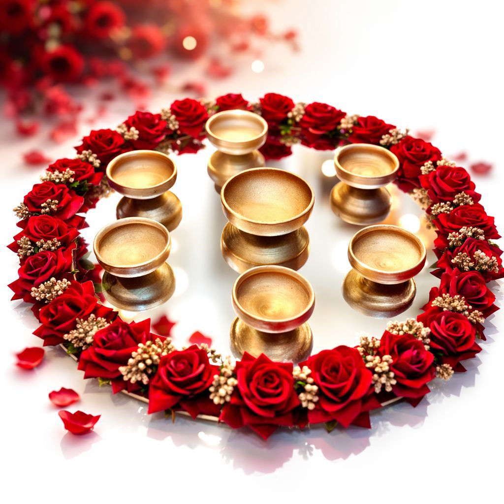 Thaal for Mehndi, Mayon, Shaadi, Diwali Event