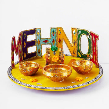 Mehndi Decorate Tray - aliakbardecoration