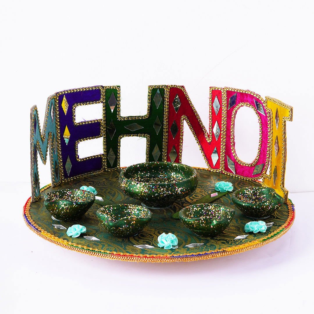 Mehndi Decorate Tray - aliakbardecoration