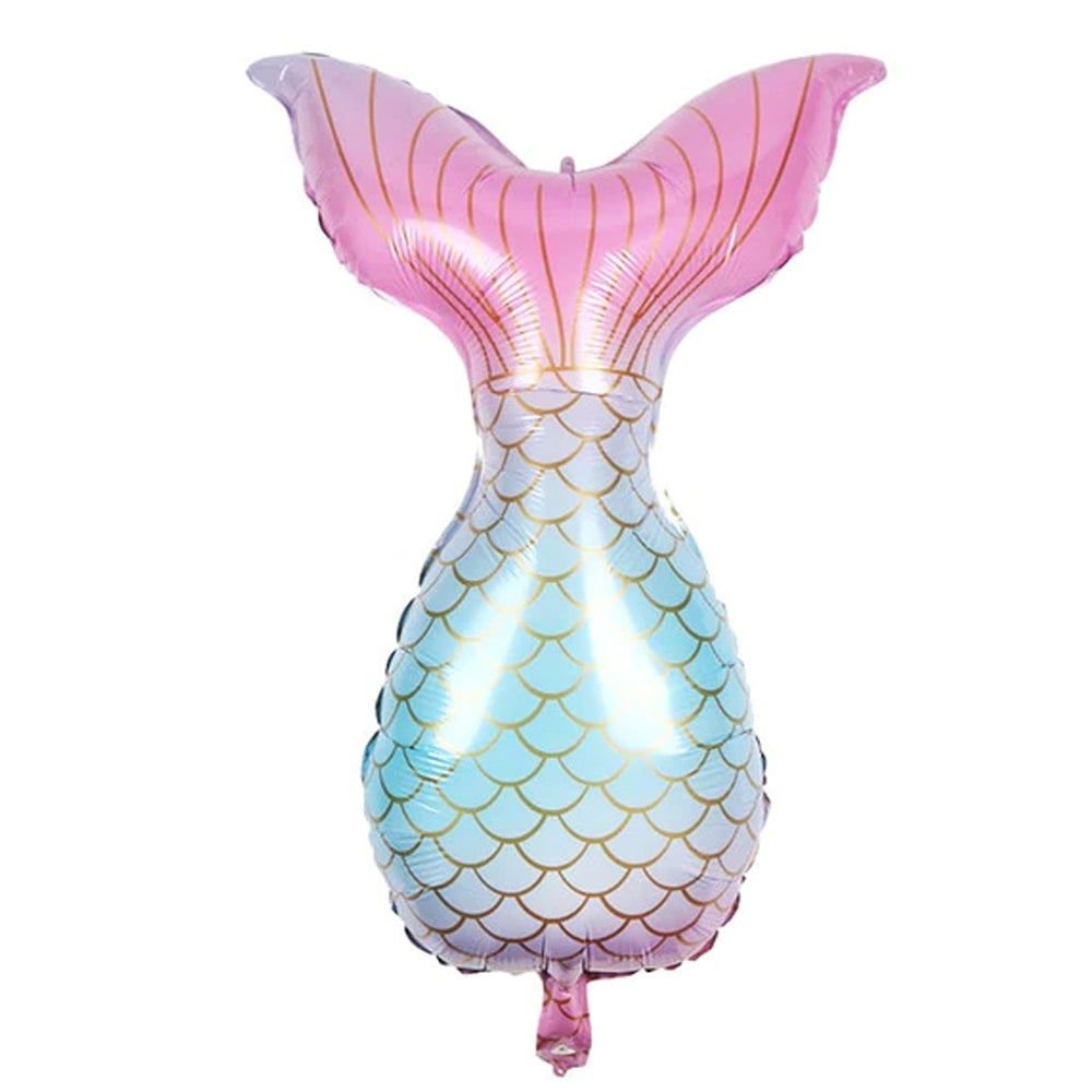 Mermaid Tail Foil Balloons - aliakbardecoration