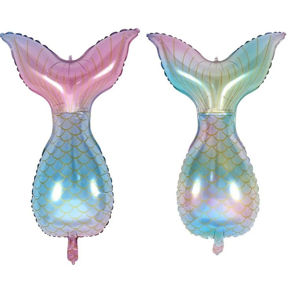 Mermaid Tail Foil Balloons - aliakbardecoration