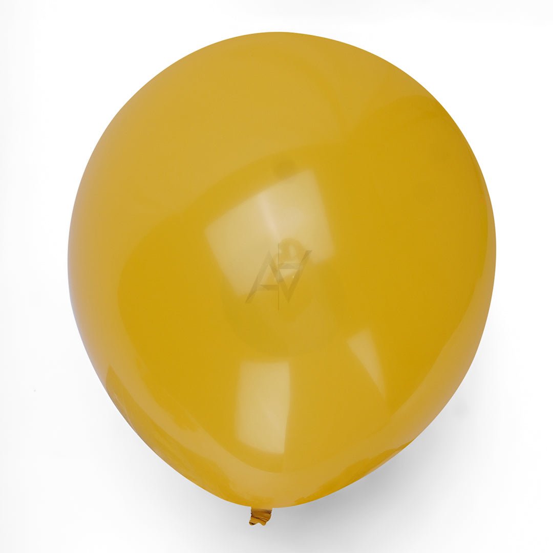 Mustard latex Balloons - aliakbardecoration