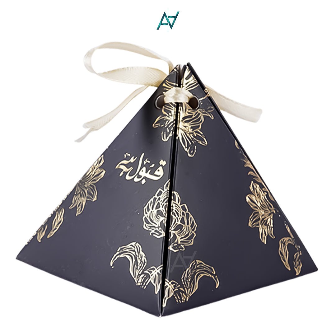 Nikkah Bid Pyramid Pouches - aliakbardecoration