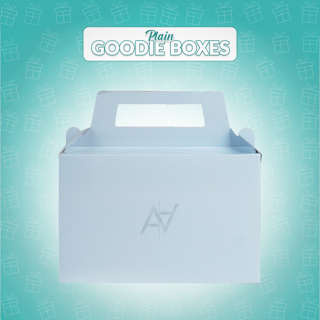 Pack of 10 - Baby Blue Goodie Boxes | Perfect for Parties & Events – Ali Akbar Decoration - aliakbardecoration