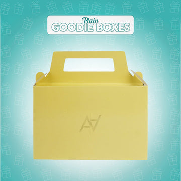 Pack of 10 - Baby Yellow Goodie Boxes | Perfect for Parties & Events – Ali Akbar Decoration - aliakbardecoration