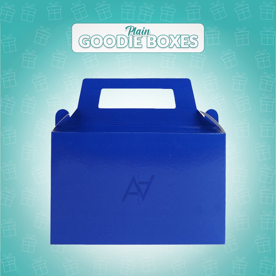 Pack of 10 - Dark blue Goodie Boxes | Perfect for Parties & Events – Ali Akbar Decoration - aliakbardecoration