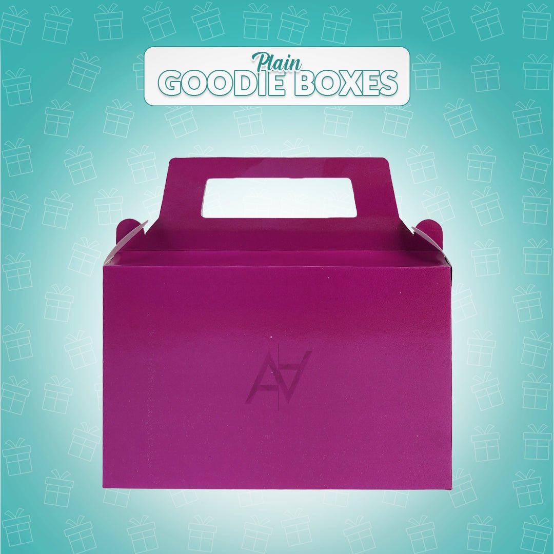 Pack of 10 - Purple Goodie Boxes | Perfect for Parties & Events – Ali Akbar Decoration - aliakbardecoration