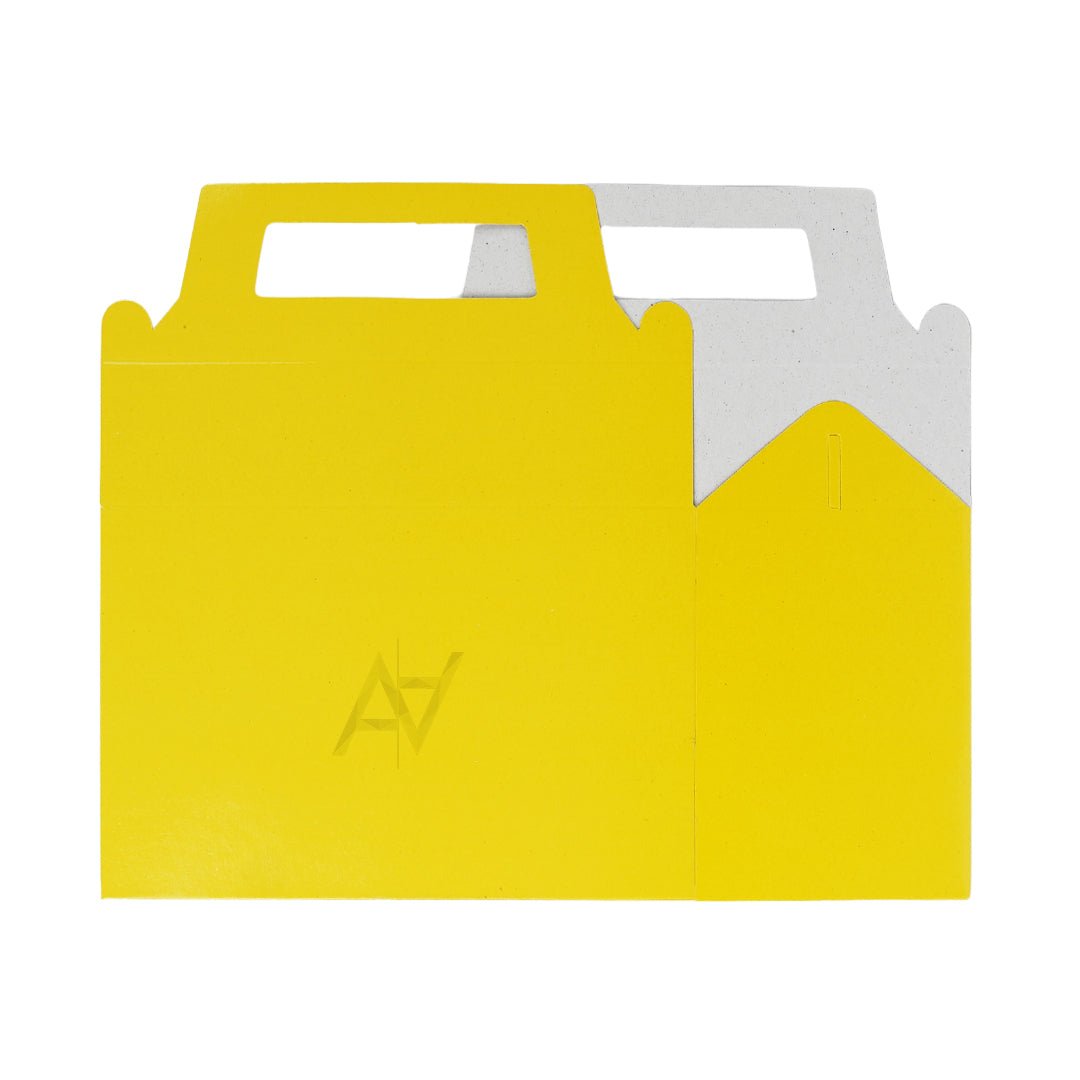 Pack of 10 - Standard Yellow Goodie Boxes | Perfect for Parties & Events – Ali Akbar Decoration - aliakbardecoration