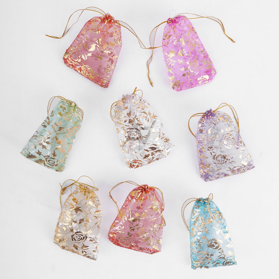 Pack of 500 - Organza Nikkah Pouches - aliakbardecoration