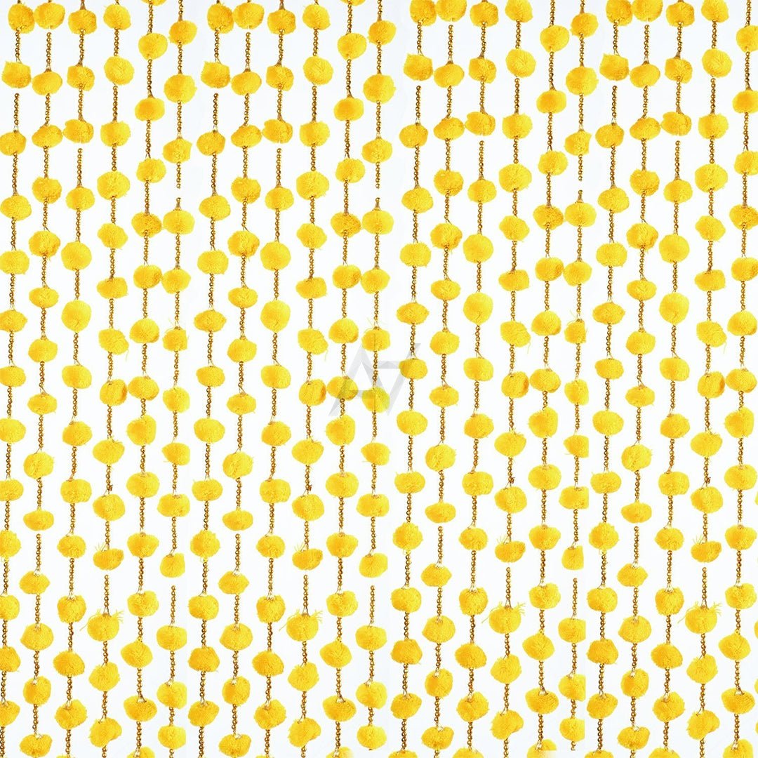 Pom Pom Garland 12 Pcs - aliakbardecoration