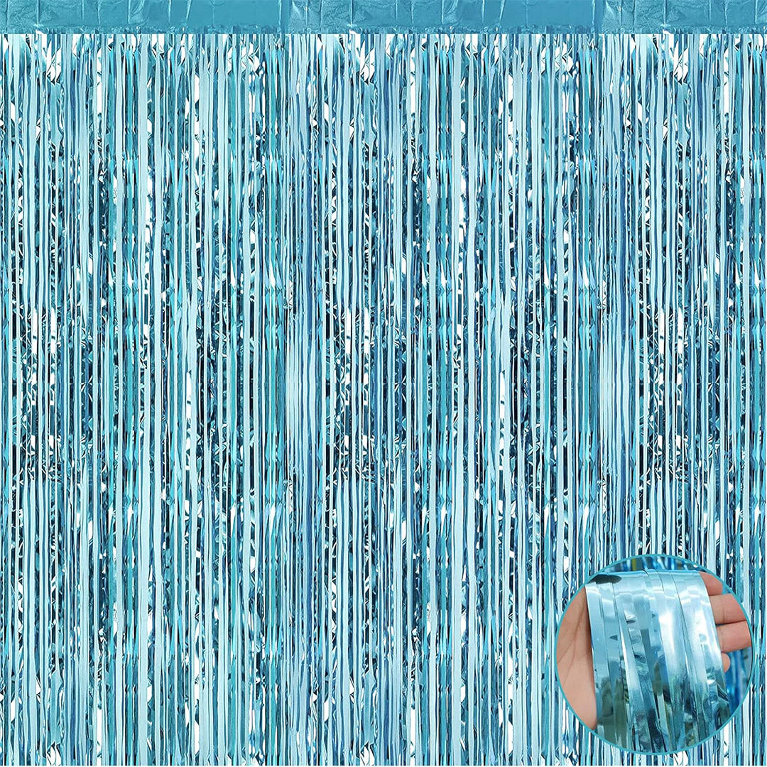 Foil Curtains for Baby Shower, Wedding, Eid, Graduation, Birthday Party Decorations