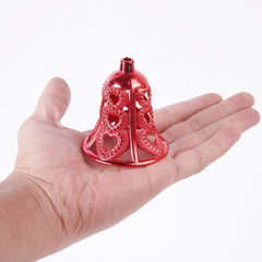 Artificial Bell 6 Pcs Multi Color  For Christmas Party