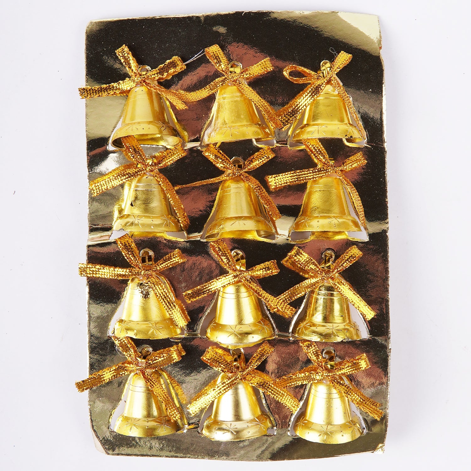 Artificial Small Hanging Christmas Bell For Christmas Party Decor