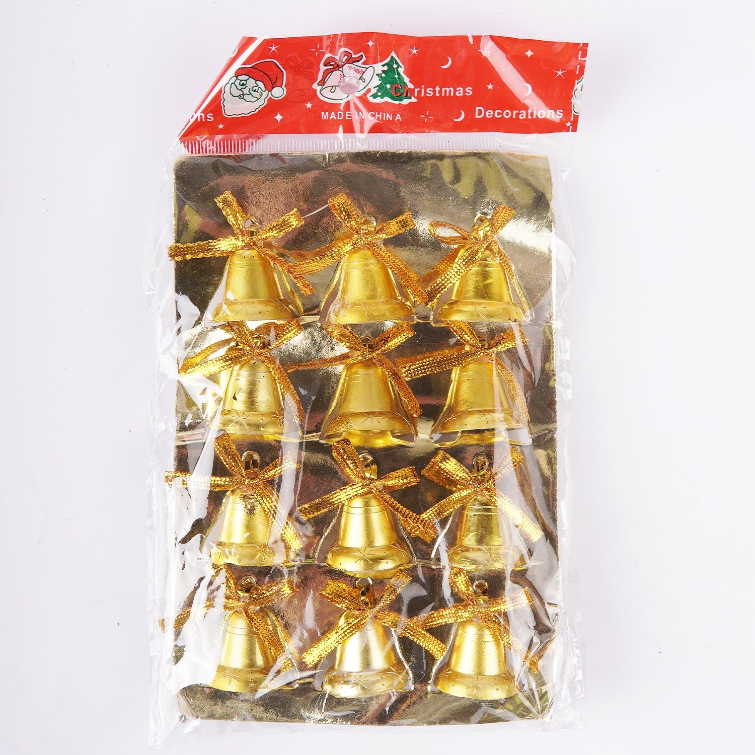 Artificial Small Hanging Christmas Bell For Christmas Party Decor