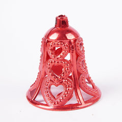 Artificial Bell 6 Pcs Multi Color  For Christmas Party