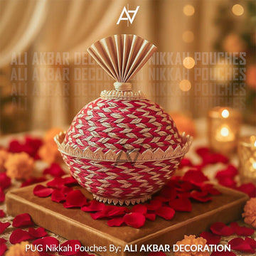 Pug Nikkah Pouches – Traditional Bid & Favor Packaging - aliakbardecoration