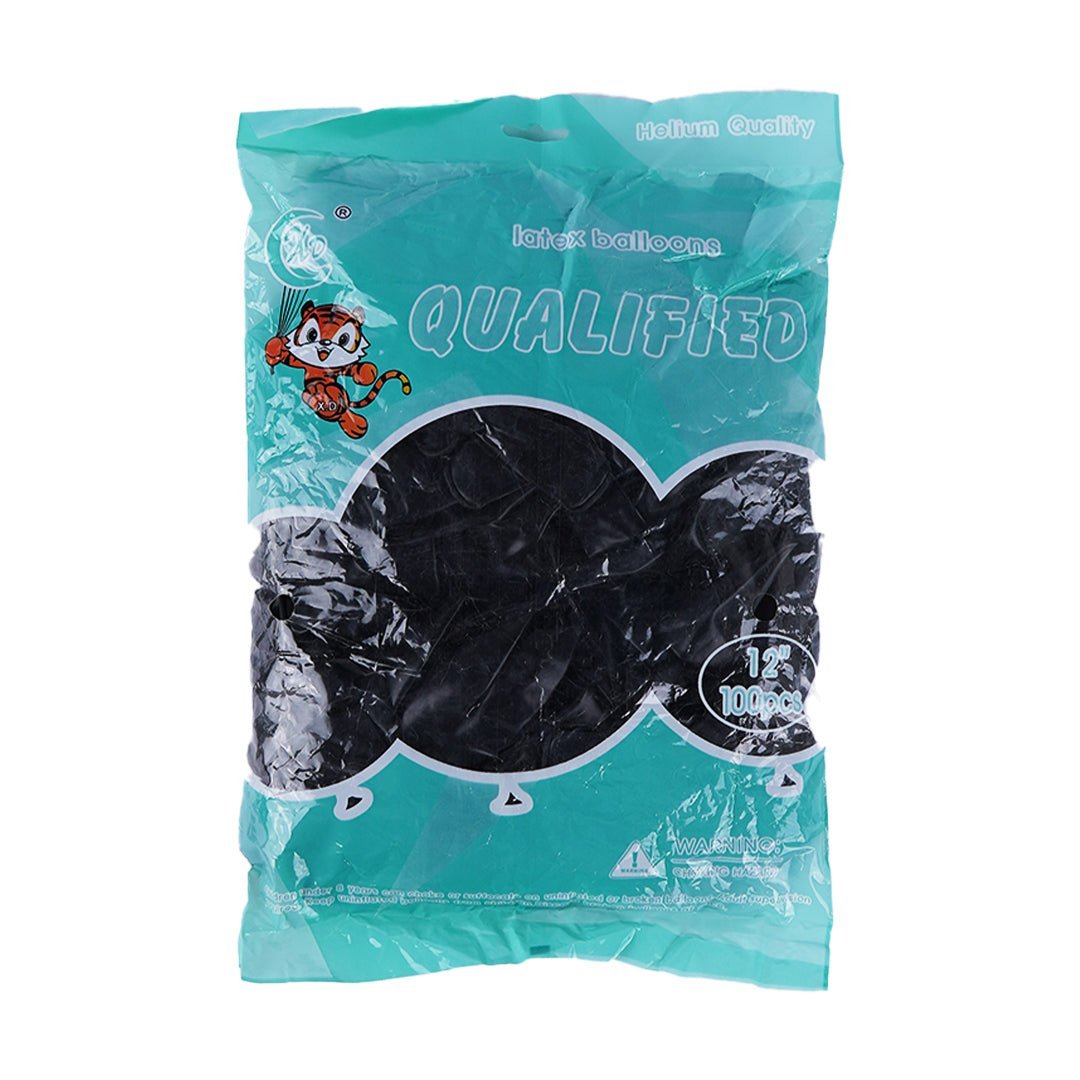 Qualified Black 2.8 latex balloon - aliakbardecoration