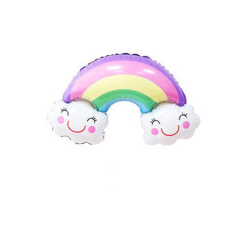 Rainbow Cloud Foil Balloon - aliakbardecoration