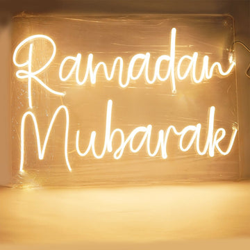 Ramadan Mubarak Neon Sign - aliakbardecoration