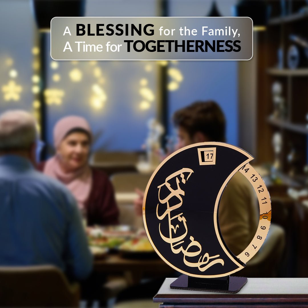 Rotatable Ramadan Advent Calendar - aliakbardecoration