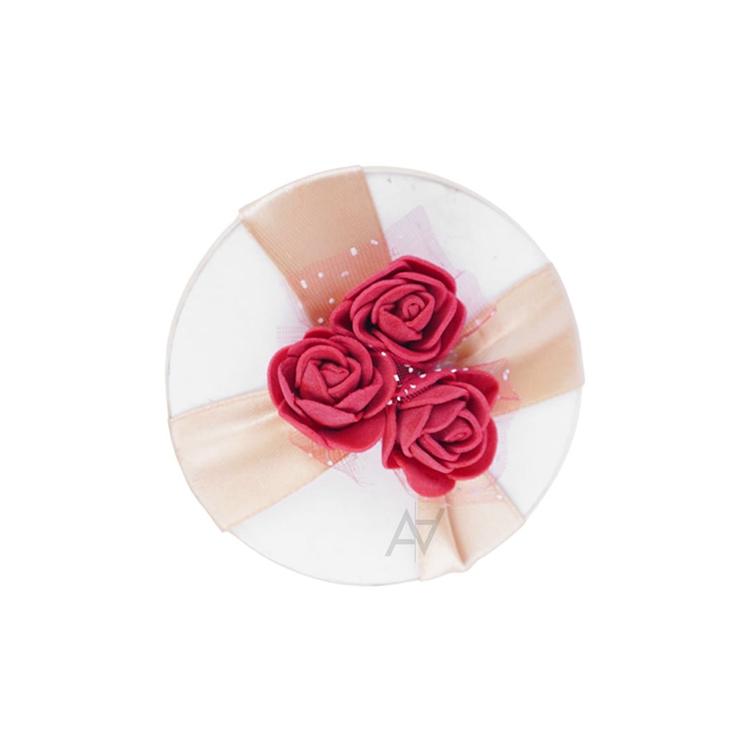 Round Nikkah Card Bid Boxes - aliakbardecoration