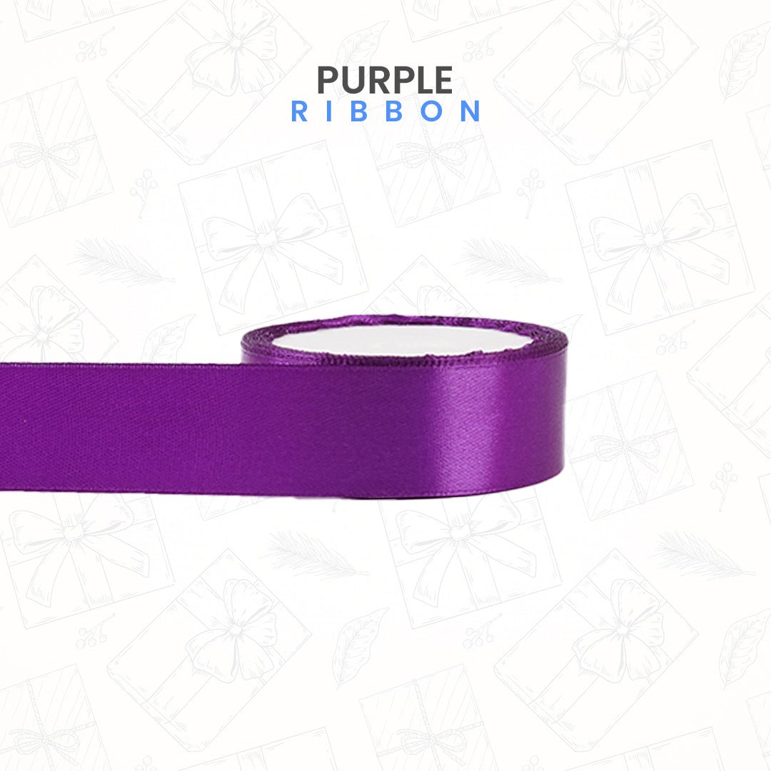 Satin Ribbon Roll – 1 Inch (9 Yards) - aliakbardecoration