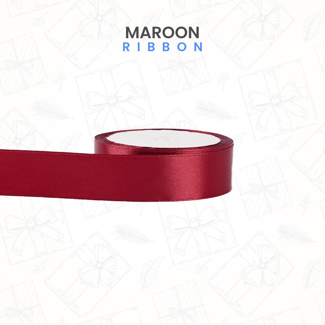 Satin Ribbon Roll – 1 Inch (9 Yards) - aliakbardecoration