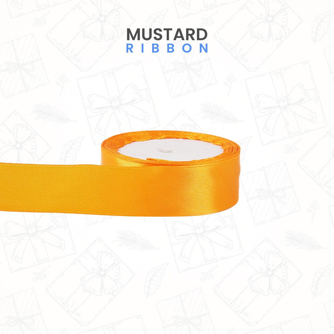 Satin Ribbon Roll – 1 Inch (9 Yards) - aliakbardecoration