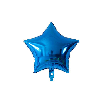 Star Foil Balloon Blue Color - aliakbardecoration