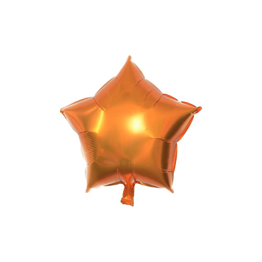 Star Foil Balloon Copper Color - aliakbardecoration