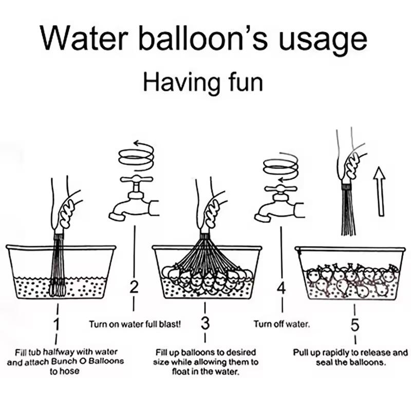 Ultimate Outdoor Fun: Bunch O Balloons Rapid - Filling Neon Water Balloons - aliakbardecoration