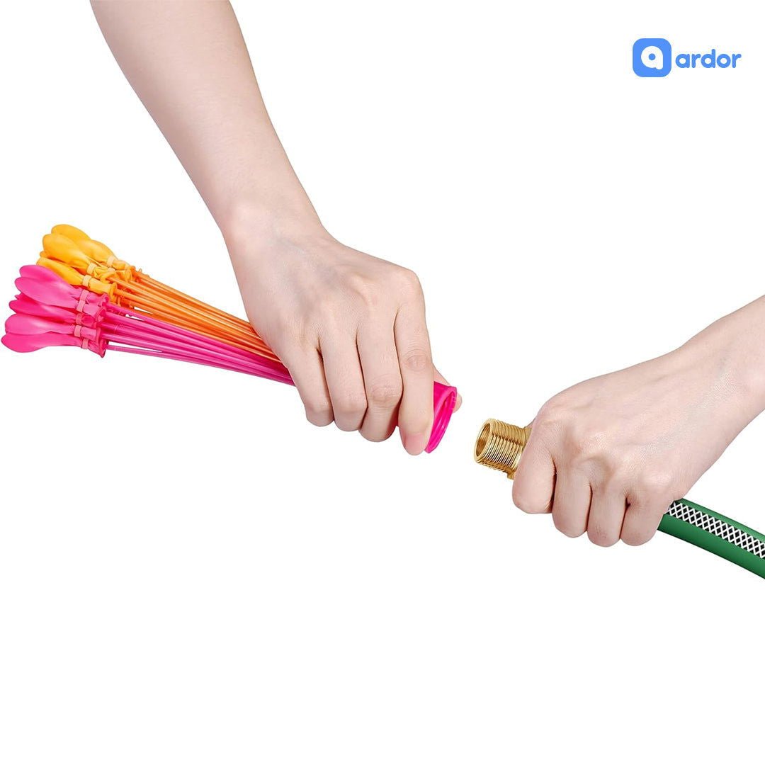 Ultimate Outdoor Fun: Bunch O Balloons Rapid - Filling Neon Water Balloons - aliakbardecoration