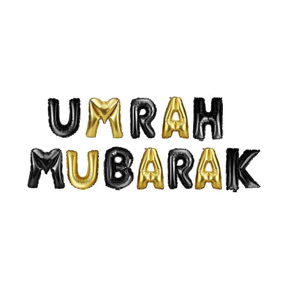 Umrah Mubarak Foil Balloon