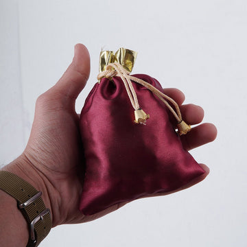 Velvet Drawstring Pouches – Perfect for Nikkah, Bid & Favors - aliakbardecoration