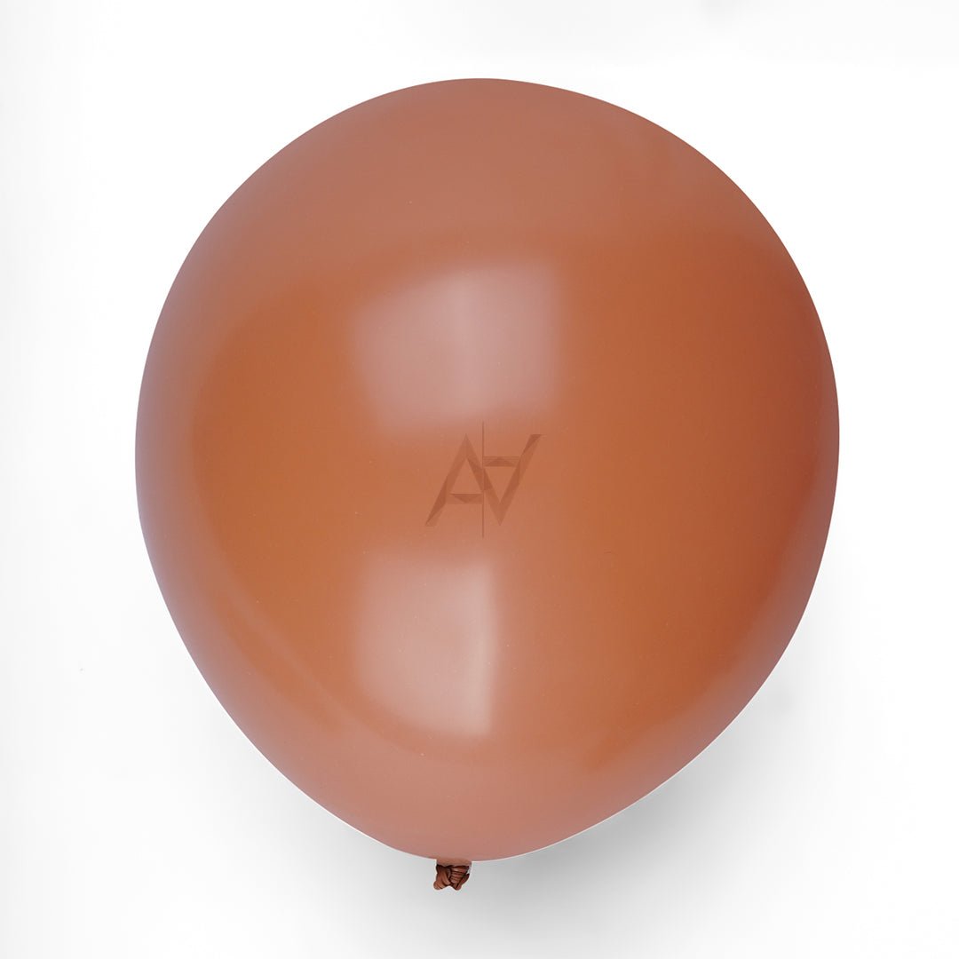 Vintage Coco brown latex Balloons - aliakbardecoration