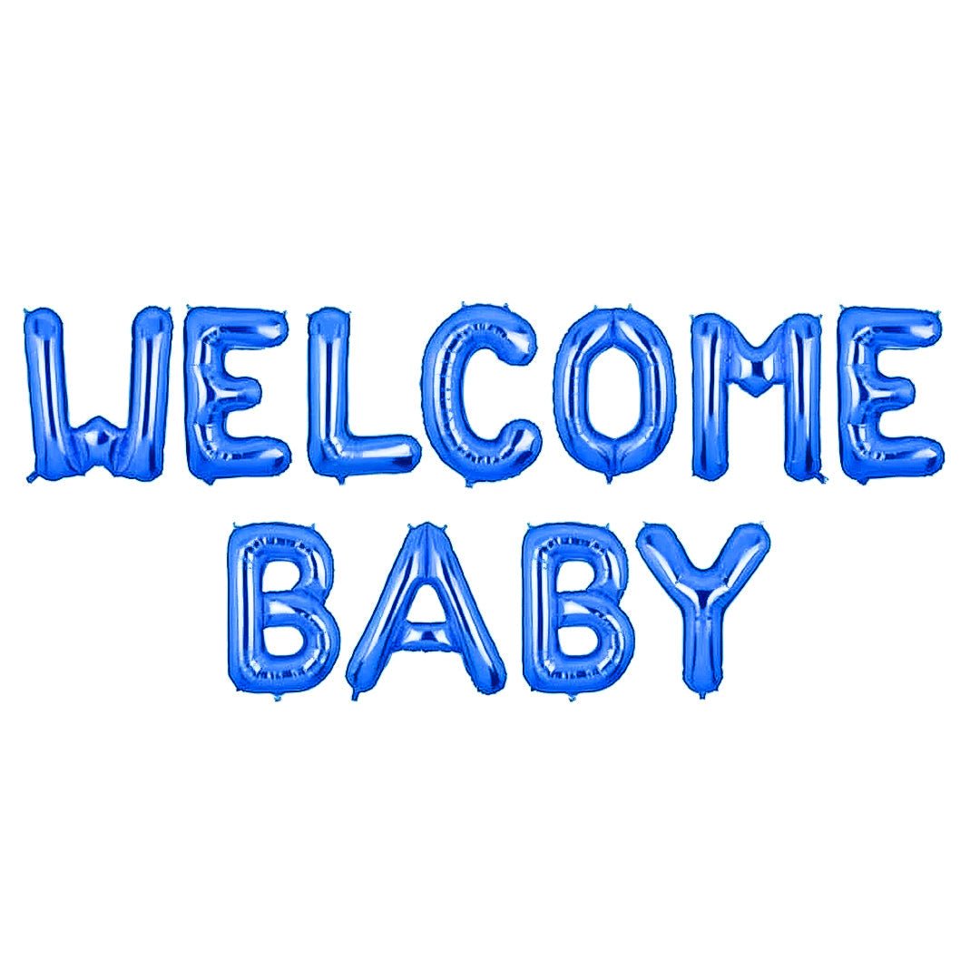 Welcome Baby Foil Balloon Set - aliakbardecoration