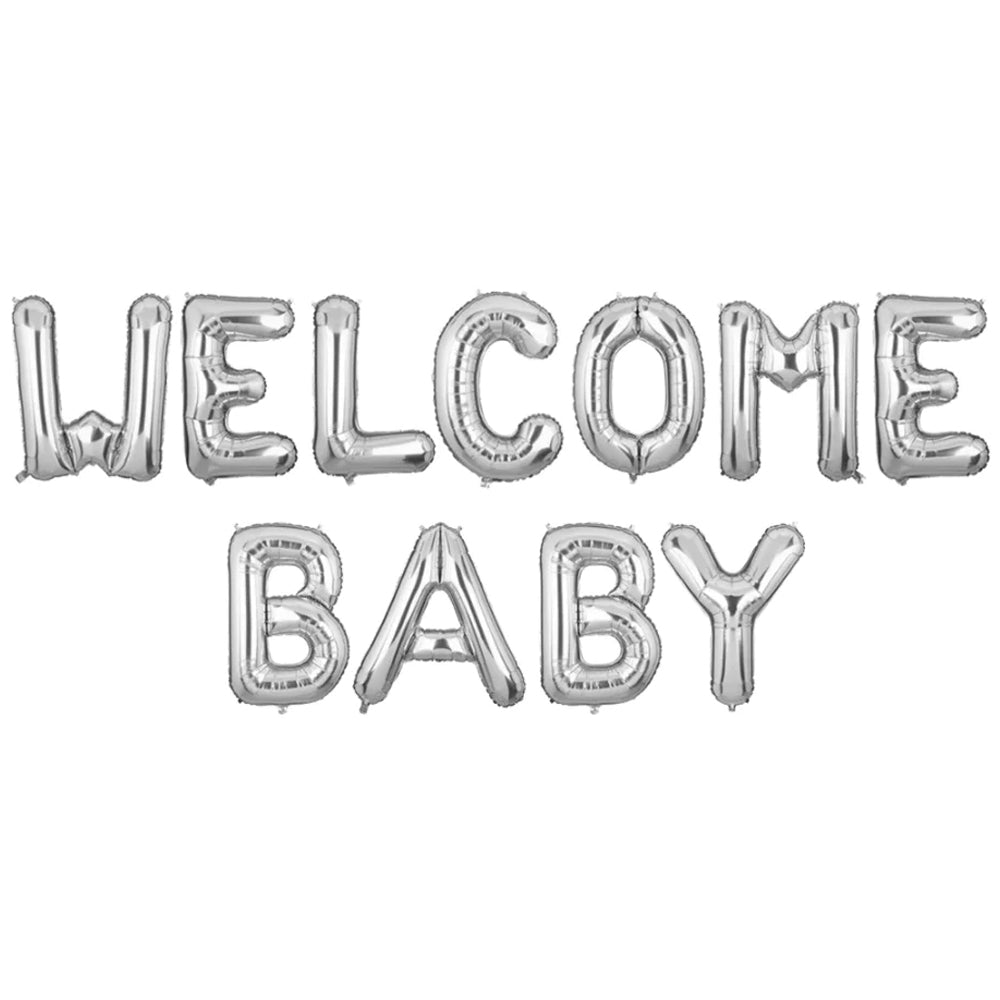 Welcome Baby Foil Balloons - aliakbardecoration