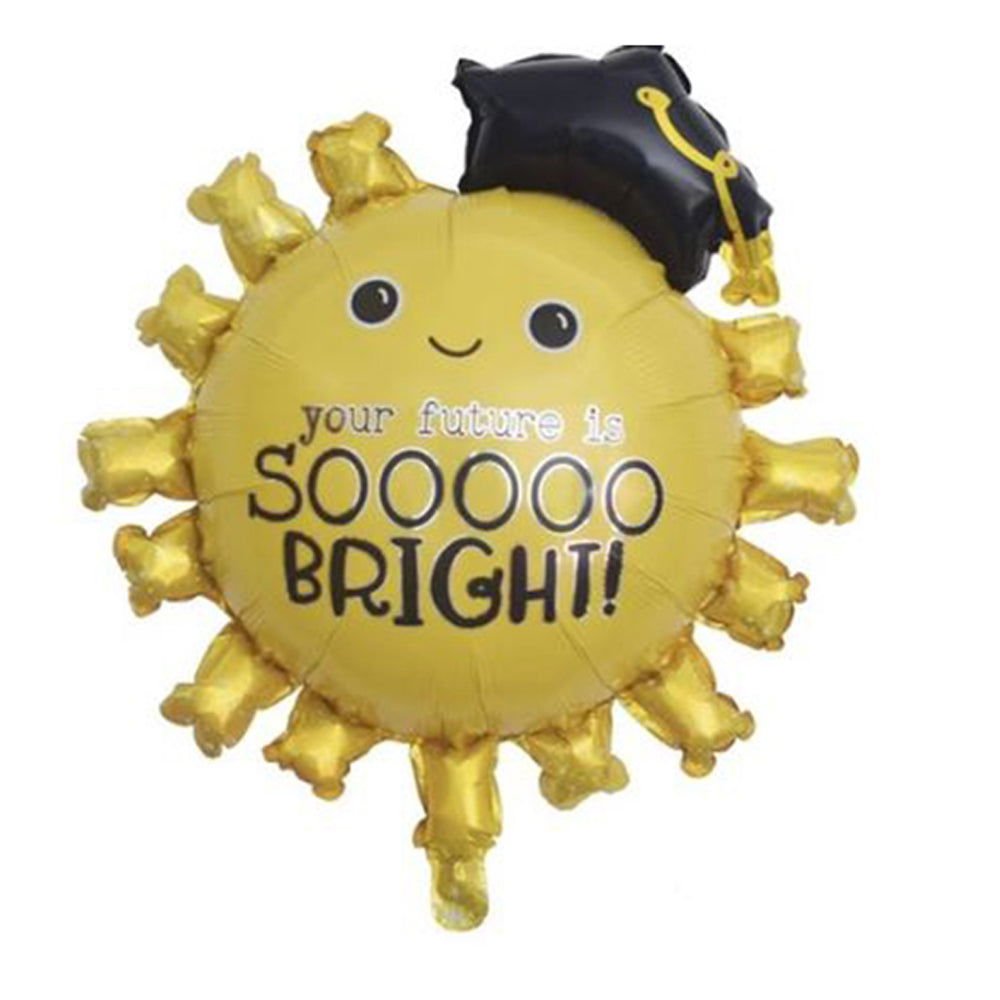 Your Future is so Bright! Foil Balloons - aliakbardecoration